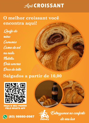 Cardápio de Apê Croassant
